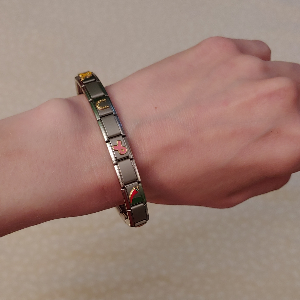 Clover Italian Charm Bracelet